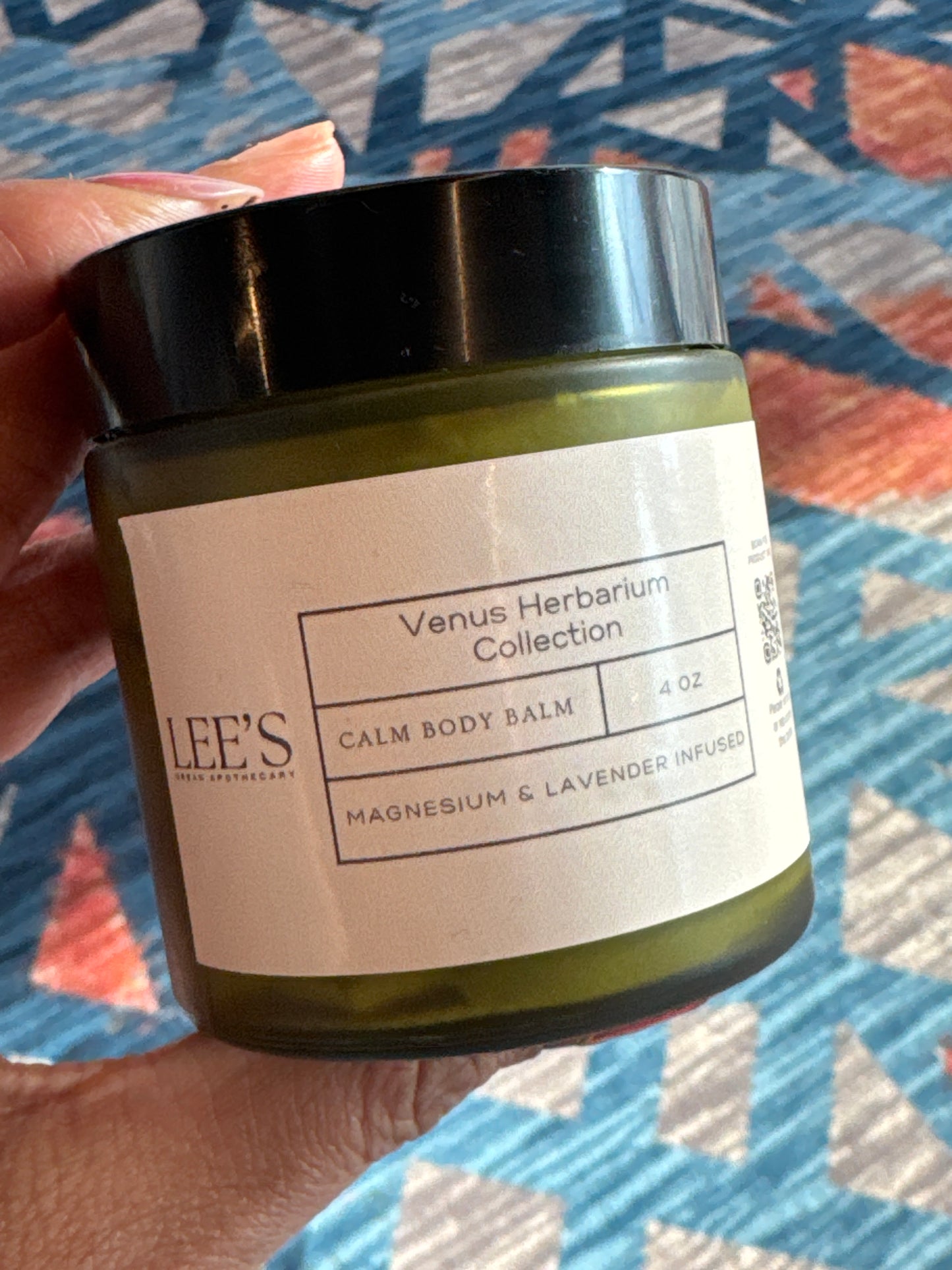 Calm Body Balm w/Magnesium and Lavender 4oz