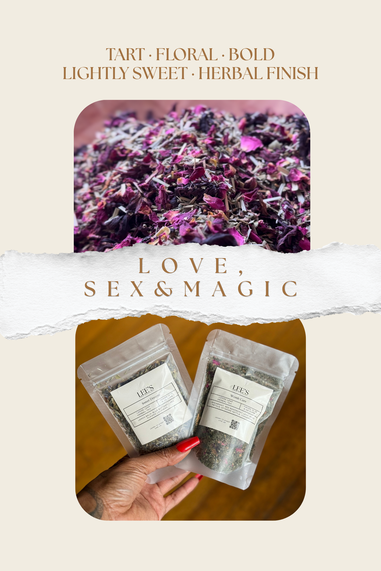 Love, Sex, & Magic | Loose Leaf Herbal Tea